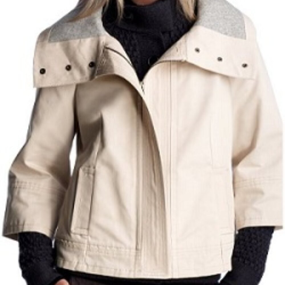 GAP Cropped peplum jacket NEW